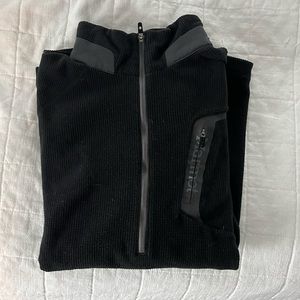 Marmot Black Quarter Zip Sweatshirt